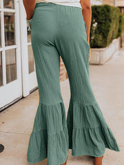 Casual And Versatile High Waist Bell-bottoms 5