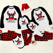 Family Christmas Pajamas Matching Sets Christmas Sleepwear Parent-Child Outfit For Christmas Holiday Xmas Party