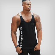 Sports Running T-shirt Men Gym Fitness Tops Tee Shirt String 2