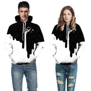 3DPrint Halloween Milk Pullover Hoodies For Women Men Causal