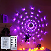 Halloween Led Spider Web String Light 5v Remote Control 8 Modes Net Mesh Atmosphere Lamp Outdoor Indoor Party Led Light