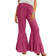 Casual And Versatile High Waist Bell-bottoms 4