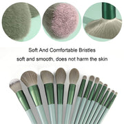 13Pcs Makeup Brush Set Make Up Concealer Brush Blush Powder Brush Eye Shadow Highlighter Foundation Brush Cosmetic Beauty Tools 5