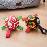 Dog Soccer Balls Toy Christmas Gift For Pets Puppy Birthday Toy Interactive Toys For Tug Of War Water Toys