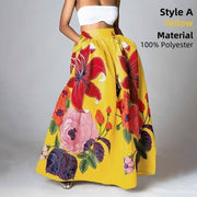 Skirt Floral Holiday Women For Long Maxi 2