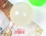 Luminous Sticky Ball Toys Sticky Wall Home Party Games Glow In The Dark Novelty Toys Decompression Squeeze Toy