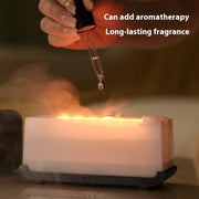 Timing Simulation Aroma Diffuser USB Household Flame Humidifier  Aromatherapy Machine Spray Air Flame Humidifier Diffuser