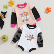 Autumn Halloween Romper One-piece Baby's Shirt