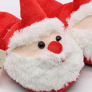 Santa Claus Cotton Shoes Slippers Plush Toy Gift Winter