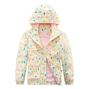 Kids' Coat Windproof Waterproof Jacket Fleece-lined Camouflage Clothing