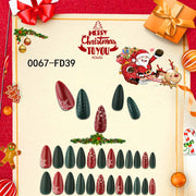 Christmas Nails Nail Tip Wear Supplies