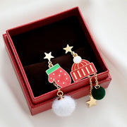 Christmas Earrings Holiday Gift Jewelry For Girls