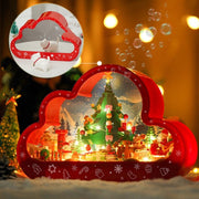 Christmas New Style Assembled Building Block Toys Cloud Night Lamp Decorative Mirrors Frame LED Table Lights Creative Desk Bedroom Handmade Birthday Gifts