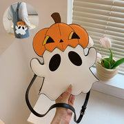 Halloween Bags Creative 3D Cartoon Pumpkin Ghost Design Cute Bags Women Cell Phone Purses Novelty Personalized Candy Crossbody Bags