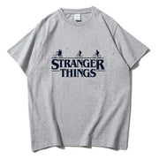 Stranger Things Printed T-shirt Thin Top Short Sleeve