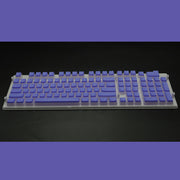 Pudding 108 Key Double Skin Pudding Cream PBT104 Two-color Milk Skin Mechanical Keyboard Translucent Keycap 8