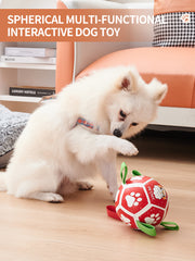 Dog Soccer Balls Toy Christmas Gift For Pets Puppy Birthday Toy Interactive Toys For Tug Of War Water Toys