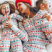 Christmas Pajamas Family Matching New Year Father Mother Kids Baby Look Clothes Set Dad Mom And Daughter Son Pajamas Outfit