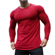 New Long Sleeve T Shirt Sport Men Gym Shirt Quick Dry Gym Fitness Training Running T Shirt Men Workout T-Shirt Bodybuilding Tops 7