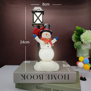 Christmas Gifts Resin Christmas Snowman Night Light Decoration Christmas Gifts Crafts